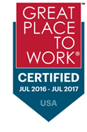 Badge of Great Places to Work Certified Volvo Financial Services