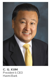 Photo of C. G. Kum - President & CEO - Hanmi Bank