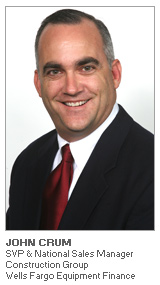 Photo of John Crum - SVP & National Sales Manager – Construction Group - Wells Fargo Equipment Finance