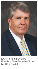 Photo of Larry R. Stevens - President, Chief Executive Officer - Med One Capital