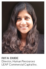 Photo of Rita Dube - Director, Human Resources - LEAF Commercial Capital Inc.