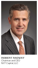 Photo of Robert Radway - Chairman and CEO - NXT Capital LLC