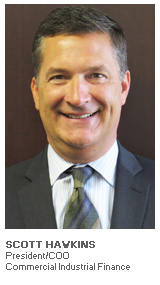 Photo of Scott Hawkins - President/COO - Commercial Industrial Finance