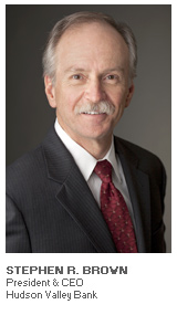 Photo of Stephen R. Brown - President and CEO - Hudson Valley Bank