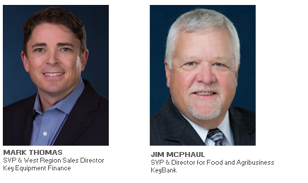 Authors Mark Thomas of Key Equipment Finance and Jim McPhaul of KeyBank on Equipment Finance Advisor