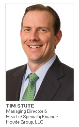 Equipment Finance Advisor article with Tim Stute - Managing Director and Head of Specialty Finance - Hovde Group, LLC