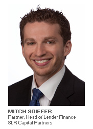 Equipment Finance article with Mitch Soiefer - Partner, Head of Lender Finance - SLR Capital Partners